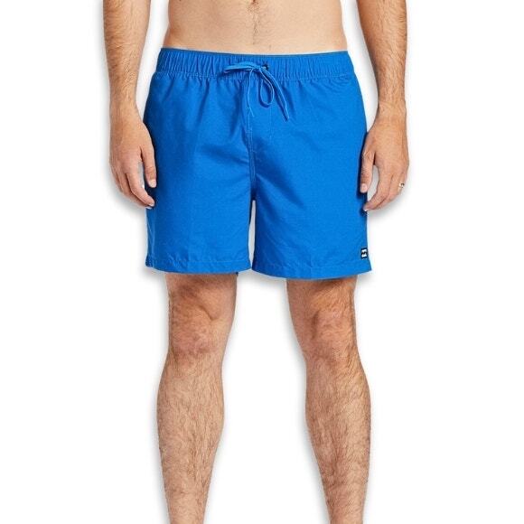 Billabong All Day Board Shorts Layback Side Pockets Cobalt Blue Men's XXL NWT - Picture 1 of 11